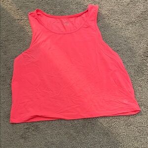 Neon Pink Women’s Cropped Tank Top